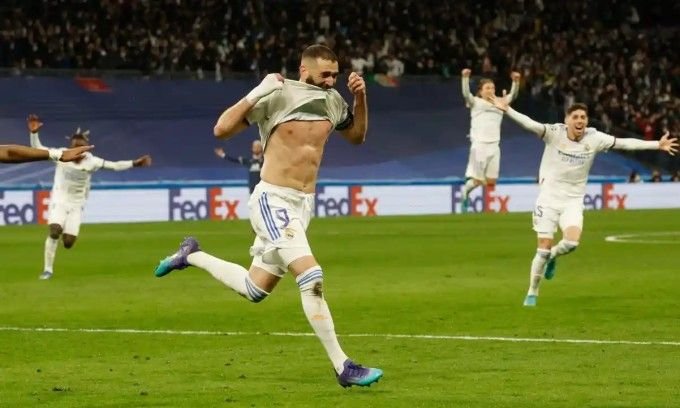 Benzema helped Real defeat PSG