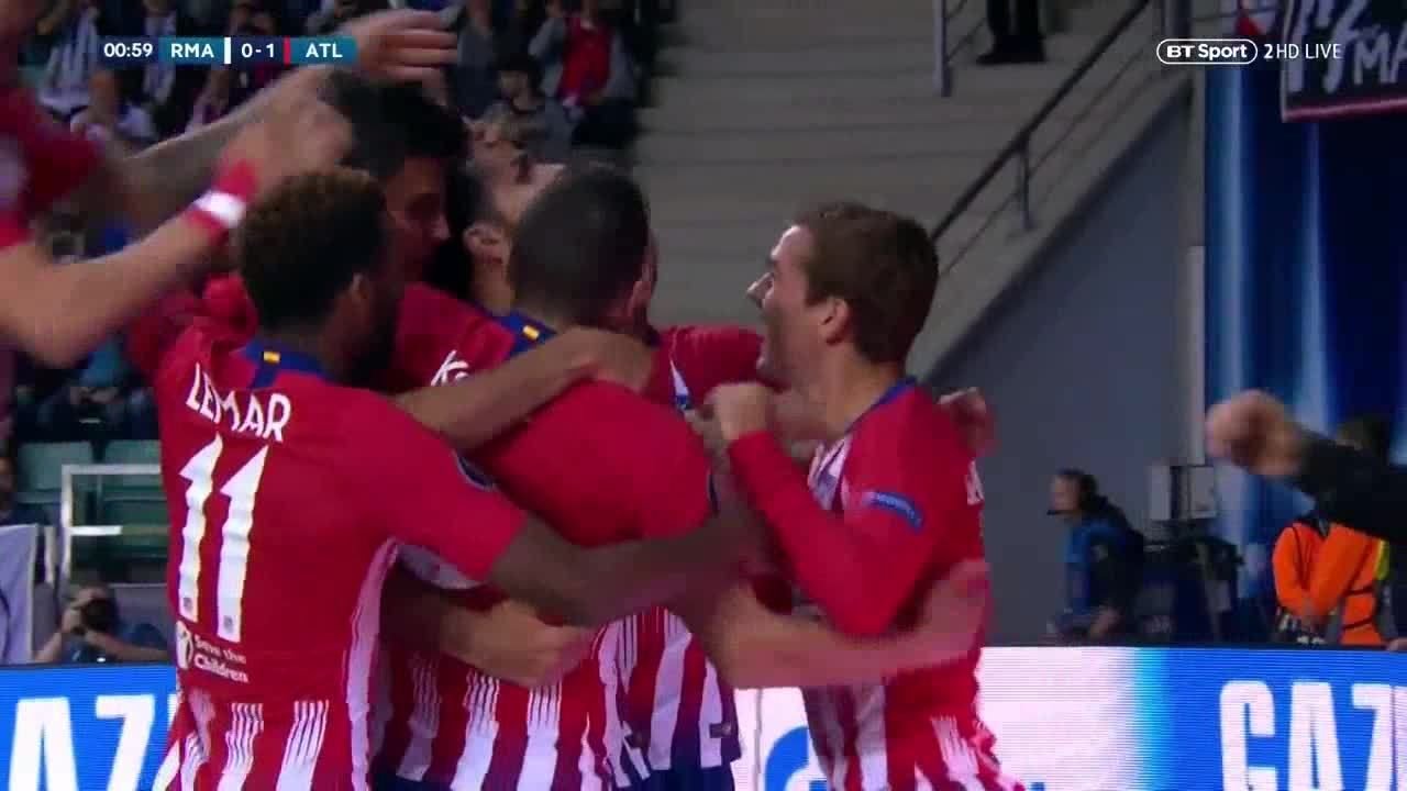 Defeating Real 4-2, Atletico won the European Super Cup