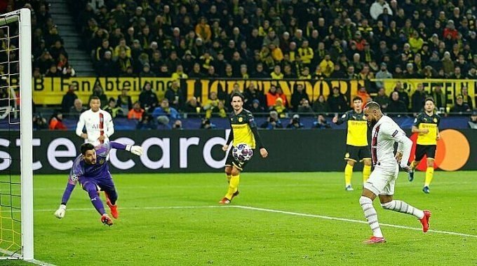 Haaland helped Dortmund defeat PSG
