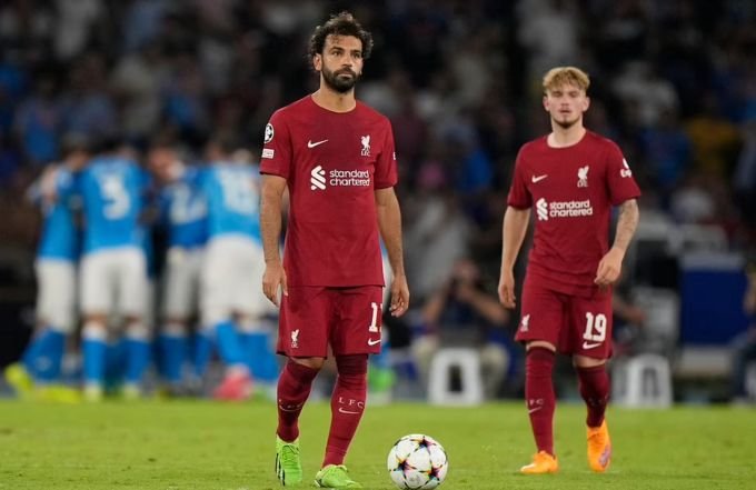 Liverpool lost heavily to Napoli in the Champions League