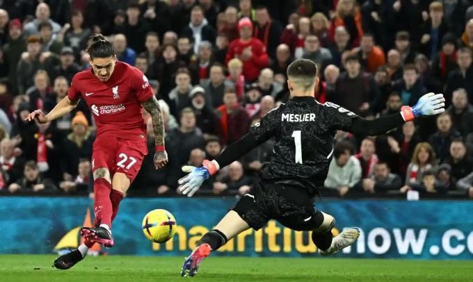 Liverpool lost their first match at Anfield