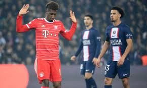 PSG lost to Bayern in the first leg of the 1/8 round of the Champions League