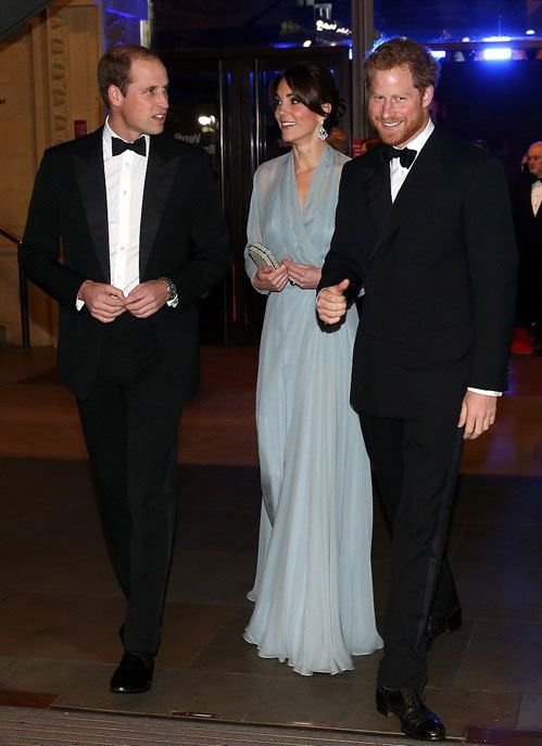 Kate Middleton and her husband attended the James Bond movie premiere