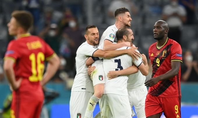 Italy plays Spain in the semi-finals of Euro 2021