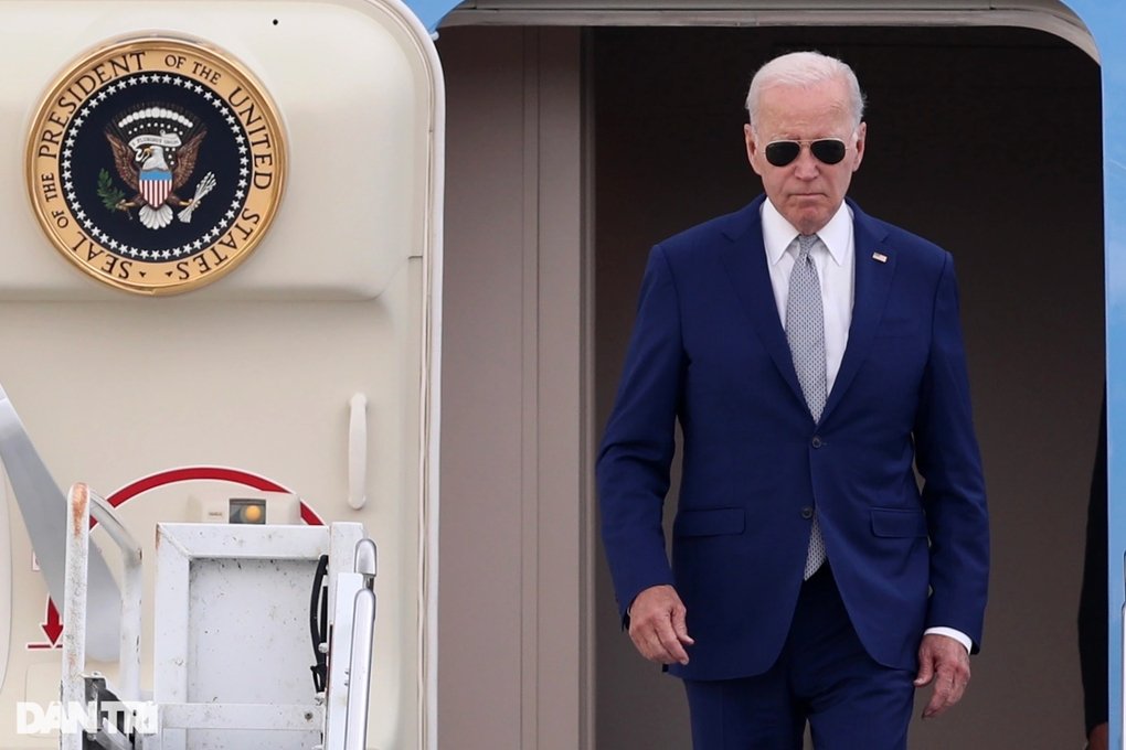 President Biden posted a video, calling his visit to Vietnam a historic moment